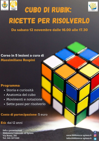 Cubo di Rubik : Ricette per risolverlo - Corso