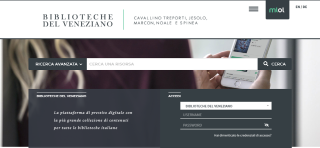 Attivazione Edicola Digitale MLOL